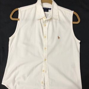 Polo Ralph Lauren sleeveless button down